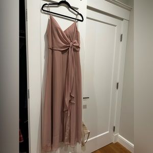 Jenny Yoo pink long gown size 10